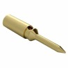 HARWIN Gecko Series Male Crimp Terminal 26 AWG Gold Plated Brass Contact Crimp Termination G125-1010005