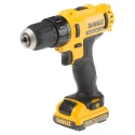 DeWALT Cordless Drill Driver 180 W, 12 V, 10 mm Keyless Chuck, 1500 rpm, Brushed Motor DCD710D2-GB