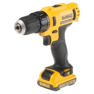 DeWALT Cordless Drill Driver 180 W, 12 V, 10 mm Keyless Chuck, 1500 rpm, Brushed Motor DCD710D2-GB