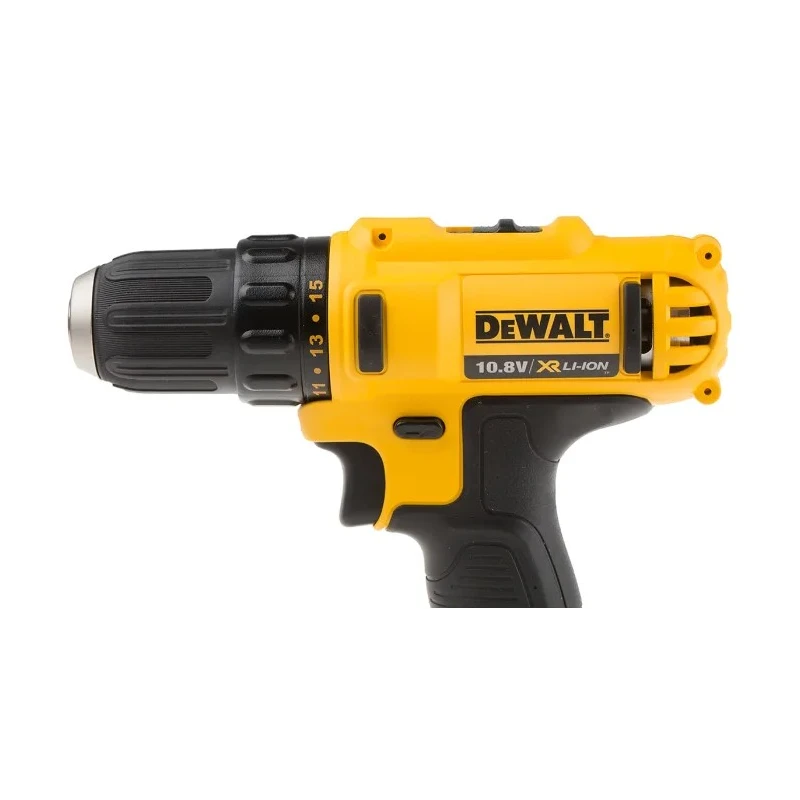 DeWALT Cordless Drill Driver 180 W, 12 V, 10 mm Keyless Chuck, 1500 rpm, Brushed Motor DCD710D2-GB