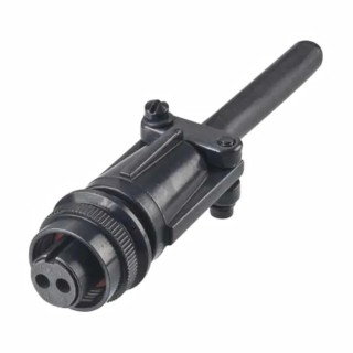 HARWIN MIL Spec Circular Connector Copper Straight 2 Way Cable Connector Female Contacts Shell Size 10 C90-3106F10SL-4S