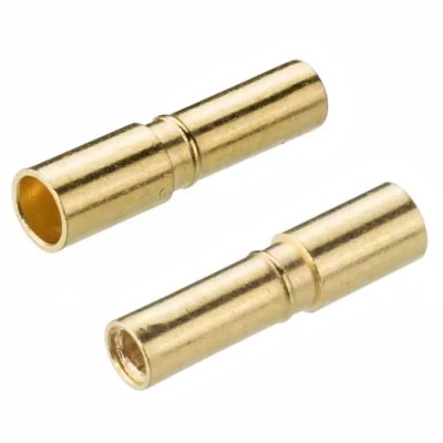 HARWIN M300 Series Female Crimp Terminal, 20 AWG Min Crimp, 18 AWG Max, Gold Plated, 10A, 2mm Length M300-0010045