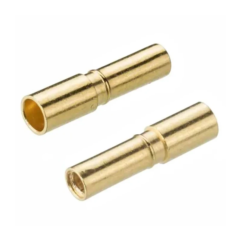 HARWIN M300 Series Female Crimp Terminal, 20 AWG Min Crimp, 18 AWG Max, Gold Plated, 10A, 2mm Length M300-0010045