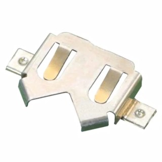 HARWIN CR1225, CR1216 Battery Holder Solder Tag PCB Mount Tinned Copper with Polyvinyl Chloride Insulation S8201-46R