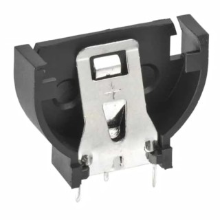 HARWIN Battery Holder Compatible with CR2016, CR2025, CR2032 Coin Cell Batteries S8401-46