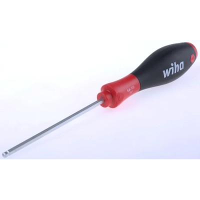 Wiha Hexagon Screwdriver 4 mm Tip, 100 mm Blade Length, 211 mm Overall Length 26329