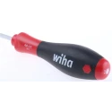 Wiha Hexagon Screwdriver 4 mm Tip, 100 mm Blade Length, 211 mm Overall Length 26329