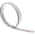 RS PRO 1.2 m Metric Self-Adhesive Steel Tailor Tape with Powder-Coated Finish 706-8141