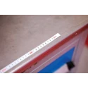 RS PRO 1.2 m Metric Self-Adhesive Steel Tailor Tape with Powder-Coated Finish 706-8141