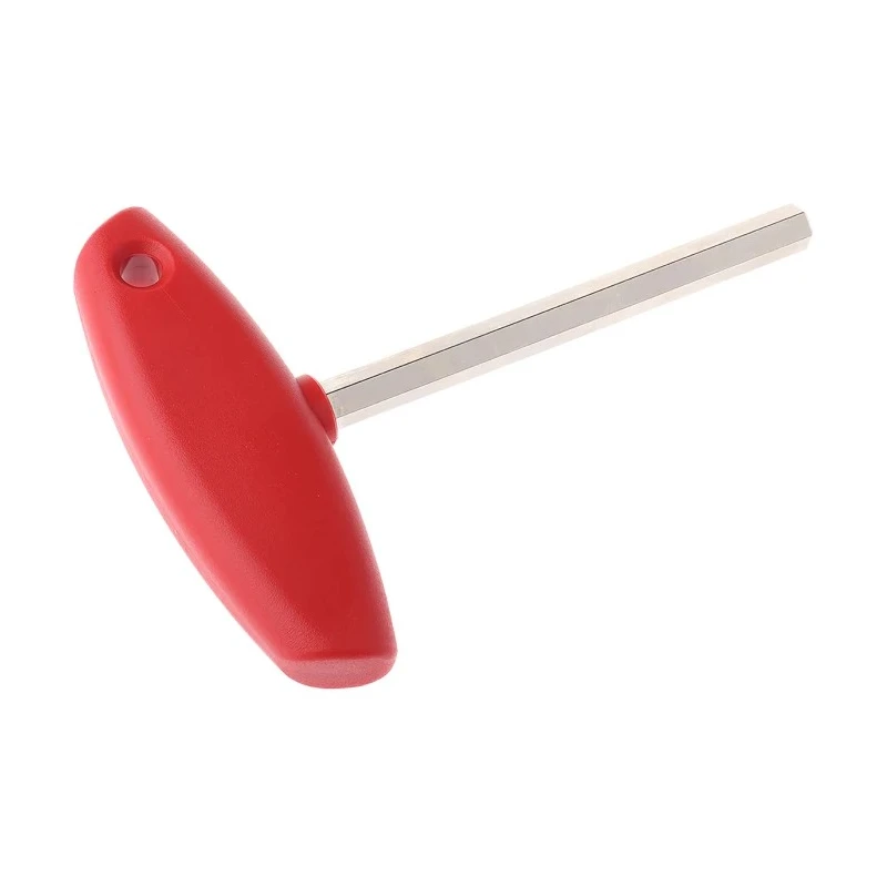 Wiha T Metric Hex Key Tool, Hex Size 8 mm, Long Arm, Nickel Chrome Plated Chrome Vanadium Steel 00928