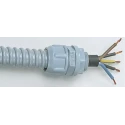 SES Sterling 16 mm Nominal Diameter PVC Grey Electroflex Series Flexible Conduit 30m Length 07400033013