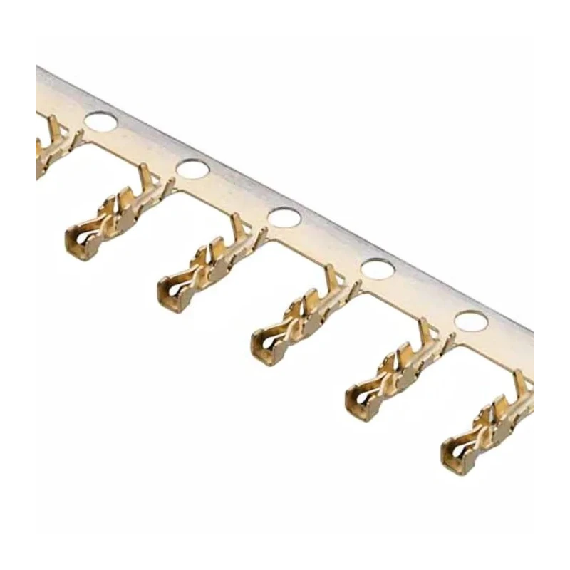 HARWIN M22 Series Female Crimp Terminal, Gold Plating, 30 AWG Min Crimp, 24 AWG Max, 1A, Phosphor Bronze Contact M22-3040042