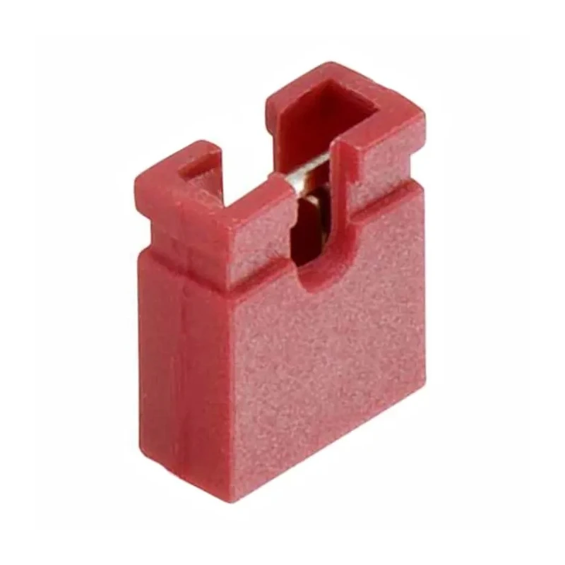 HARWIN Jumper Straight Female Red Jumper Socket 2 Way 1 Row 2.54 mm Pitch M7581-05