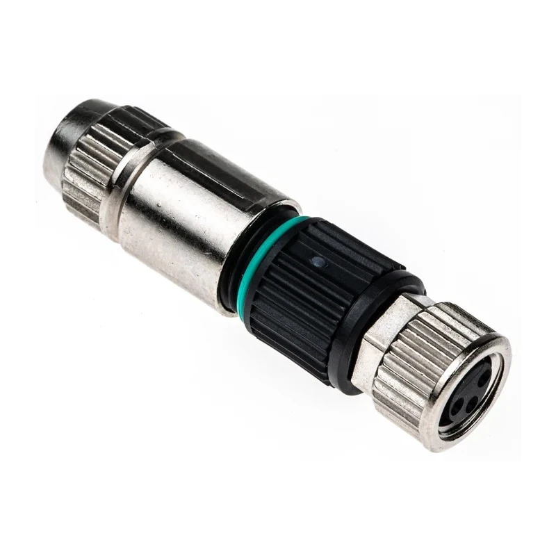 HARTING HARAX 3 Pole Straight M8 DIN Socket 4A 32V IP67 Screw Cable Female 21021512305