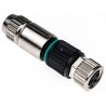 HARTING HARAX 3 Pole Straight M8 DIN Socket 4A 32V IP67 Screw Cable Female 21021512305