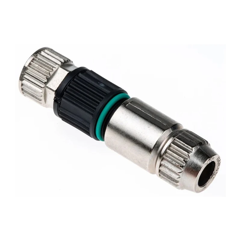 HARTING HARAX 3 Pole Straight M8 DIN Socket 4A 32V IP67 Screw Cable Female 21021512305