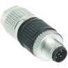 HARTING Circular Connector, 3 Contacts, Cable Mount, M12 Plug, Male, IP65 IP67 Protection, Polyamide Housing 21032121400