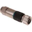 HARTING HARAX 4 Pole Straight M8 DIN Socket 4A 32V IP67 Screw Cable Female 21021512405