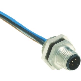 HARTING Male 5 way M12 to Unterminated 5 way Free End Sensor Actuator Cable 500 mm 60V IP67 21033111501