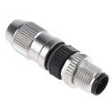 HARTING Circular Connector 4 Contacts Cable M12 Plug Male IP65 IP67 Harax M12 Series 21031111405