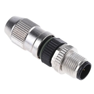 HARTING Circular Connector 4 Contacts Cable M12 Plug Male IP65 IP67 Harax M12 Series 21031111405