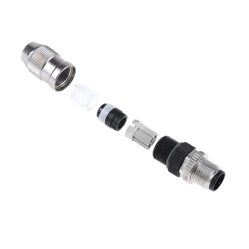 HARTING Circular Connector 4 Contacts Cable M12 Plug Male IP65 IP67 Harax M12 Series 21031111405
