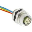 HARTING Sensor Actuator Cable Female 4 Way M12 to Unterminated 4 Way Free End, 500 mm 21033712403