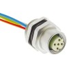 HARTING Sensor Actuator Cable Female 4 Way M12 to Unterminated 4 Way Free End, 500 mm 21033712403
