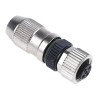 HARTING Circular Connector, 4 Contacts, Cable Mount Socket, Female, M12 Size, IP65 IP67, Harax M12 Series 21031112405