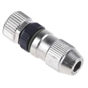 HARTING Circular Connector, 4 Contacts, Cable Mount Socket, Female, M12 Size, IP65 IP67, Harax M12 Series 21031112405