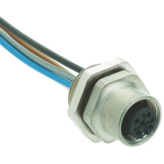 HARTING Sensor Actuator Cable Female 5 Way M12 to Unterminated 5 Way Free End 500 mm 60V IP67 21033112501