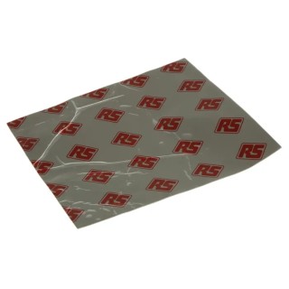 RS PRO Self-Adhesive Thermal Interface Sheet 0.5 mm Thickness 3.2 W/mK Thermal Conductivity 150 mm x 150 mm 707-4645