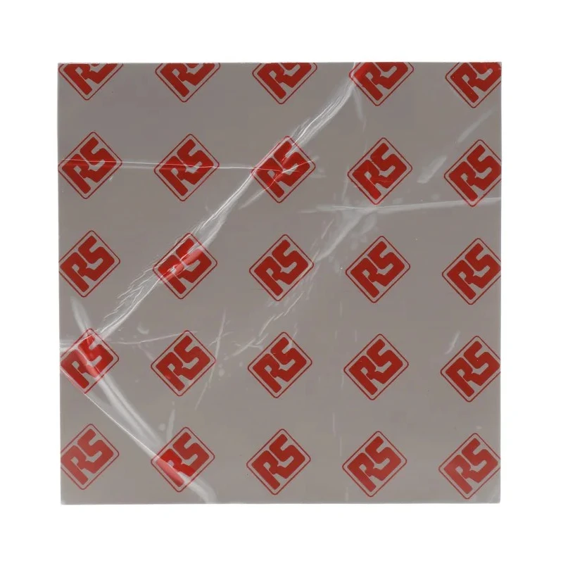 RS PRO Self-Adhesive Thermal Interface Sheet Grey 150 mm x 150 mm 1.2 mm Thick 3.2 W/mK Thermal Conductivity 707-4651