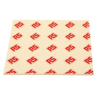 RS PRO Self-Adhesive Thermal Interface Sheet 2.5 mm Thick 1.95 W/mK Conductivity 150 mm x 150 mm 707-4648