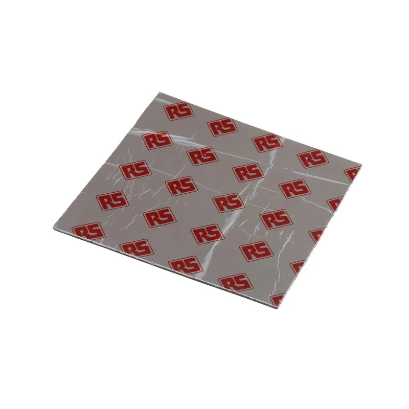 RS PRO Self-Adhesive Thermal Interface Sheet 2 mm Thick 3.2 W/mK 150 mm x 150 mm 707-4663