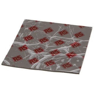 RS PRO Self-Adhesive Thermal Interface Sheet, 3 mm Thick, 3.2 W/mK Thermal Conductivity, 150 mm x 150 mm, Shore A 707-4676