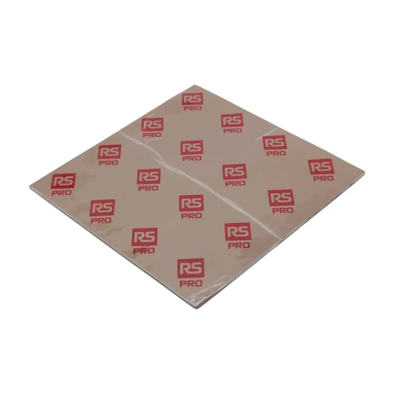 RS PRO Self-Adhesive Thermal Interface Sheet 3 mm Thick 4 W/mK Thermal Conductivity 150 mm x 150 mm 707-4689