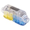 TE Connectivity 221 In Line Splice Connector Clear Insulated Polycarbonate Tin 12 AWG 2213600-1