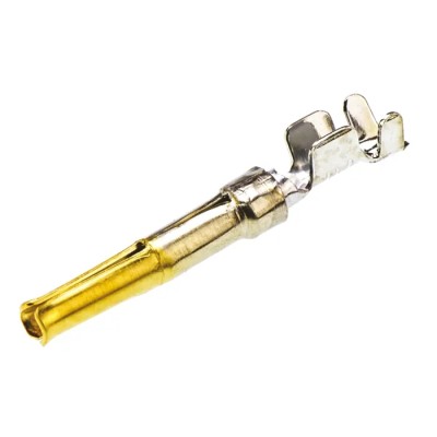 TE Connectivity AMPLIMITE HD-20 Series Size 20 Female Crimp D-Sub Connector Contact Gold over Nickel Socket 5-166051-1