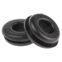 SES Sterling DG Black Polyvinyl Chloride 15 mm Cable Grommet for 9 mm Cable Diameter 01330351010
