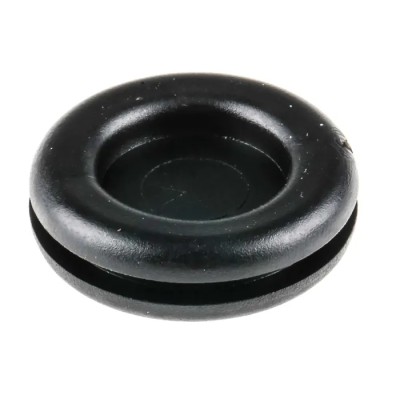 SES Sterling DG Black Polyvinyl Chloride 20 mm Cable Grommet for 13.5 mm Cable Diameter 01330353010