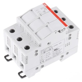 ABB Fuse Switch Disconnector, 3-Pole, 32 A, DIN Rail Mount, E90 Series, IP20 2CSM204753R1801 E 93/32