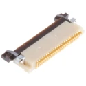 Hirose FH12 0.5 mm Pitch 24 Way Right Angle Female FPC Connector, Solder FH12