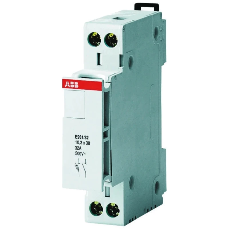 ABB Fuse Switch Disconnector 4-Pole 32A DIN Rail Mount E90 Series 2CSM204723R1801 E 94/32