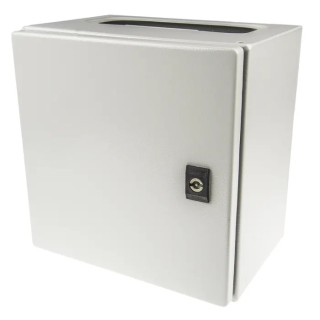 Schneider Electric Spacial CRN Series Steel Wall Box, IP66 Protection, 300 mm x 300 mm x 200 mm NSYCRN33200