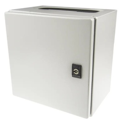 Schneider Electric Spacial CRN Series Steel Wall Box, IP66 Protection, 300 mm x 300 mm x 200 mm NSYCRN33200