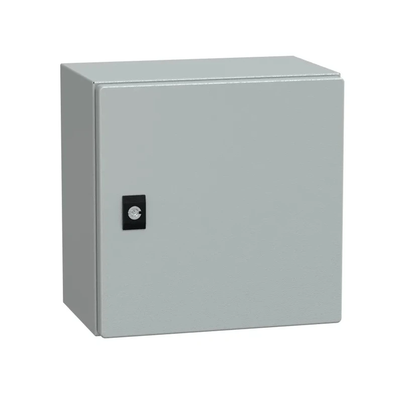 Schneider Electric Spacial CRN Series Steel Wall Box, IP66 Protection, 300 mm x 300 mm x 200 mm NSYCRN33200