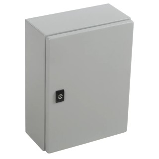 Schneider Electric Spacial CRN Series Steel Wall Box, IP66, 400 mm x 300 mm x 150 mm NSYCRN43150