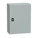 Schneider Electric Spacial CRN Series Steel Wall Box, IP66, 400 mm x 300 mm x 150 mm NSYCRN43150