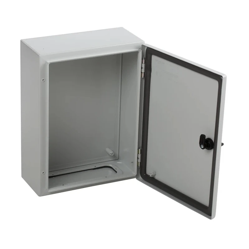 Schneider Electric Spacial CRN Series Steel Wall Box, IP66, 400 mm x 300 mm x 150 mm NSYCRN43150